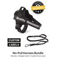 No Pull Dog Harness + 2 in 1 Dog Car Leash