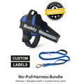No Pull Dog Harness + 2 in 1 Dog Car Leash