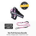 No Pull Dog Harness + 2 in 1 Dog Car Leash