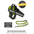 No Pull Dog Harness + 2 in 1 Dog Car Leash