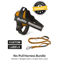 No Pull Dog Harness + 2 in 1 Dog Car Leash