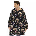Pups Furry - Custom Oversized Hoodie Blanket
