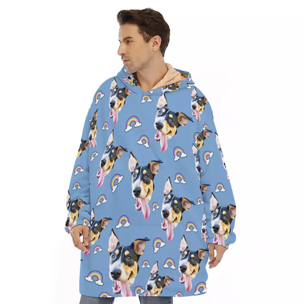 oodie with dogs face